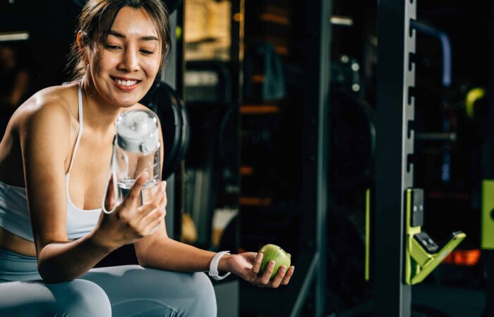 Wasser im Körper Sport